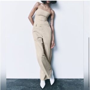 NWT Zara Romper Jumpsuit Nylon small